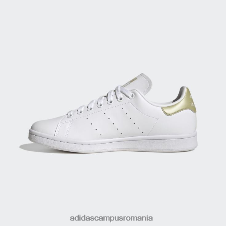 adidas campus romania pantofi stan smith bej nisip femei alb/bej nisipos/maro cretos J266N28402