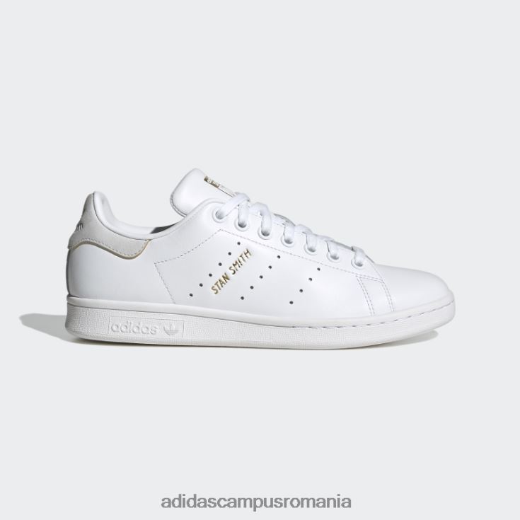 adidas campus romania pantofi stan smith dash gri femei alb/gri liniuță/auriu metalic J266N215890
