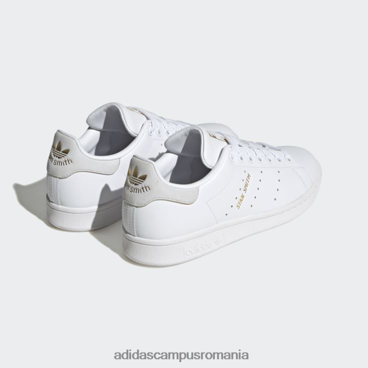 adidas campus romania pantofi stan smith dash gri femei alb/gri liniuță/auriu metalic J266N215890