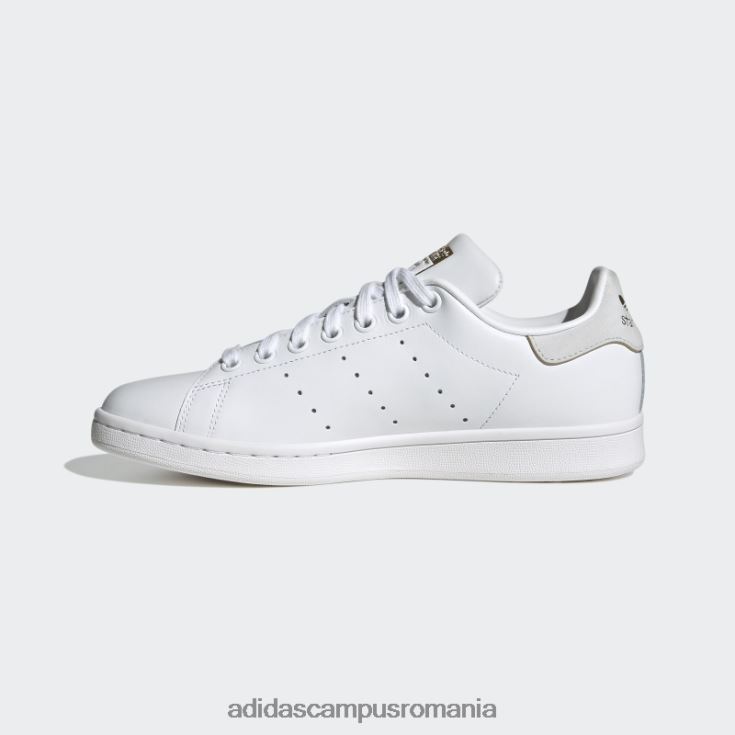 adidas campus romania pantofi stan smith dash gri femei alb/gri liniuță/auriu metalic J266N215890