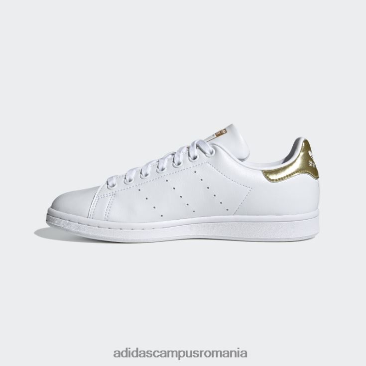 adidas campus romania pantofi stan smith fierbinți aurii metalic femei alb/auriu metalic J266N28350