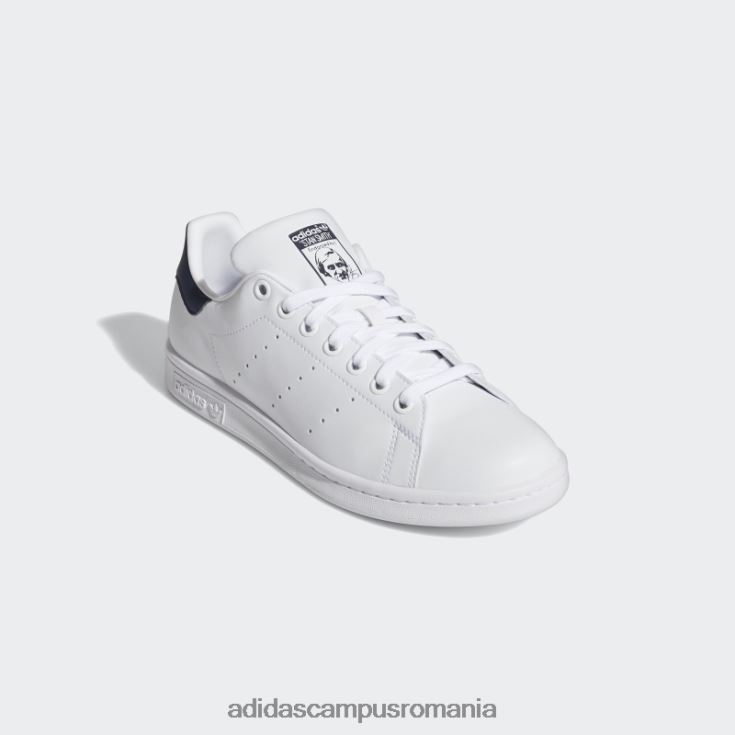 adidas campus romania pantofi stan smith fierbinți bleumarin femei alb/marinier J266N28648