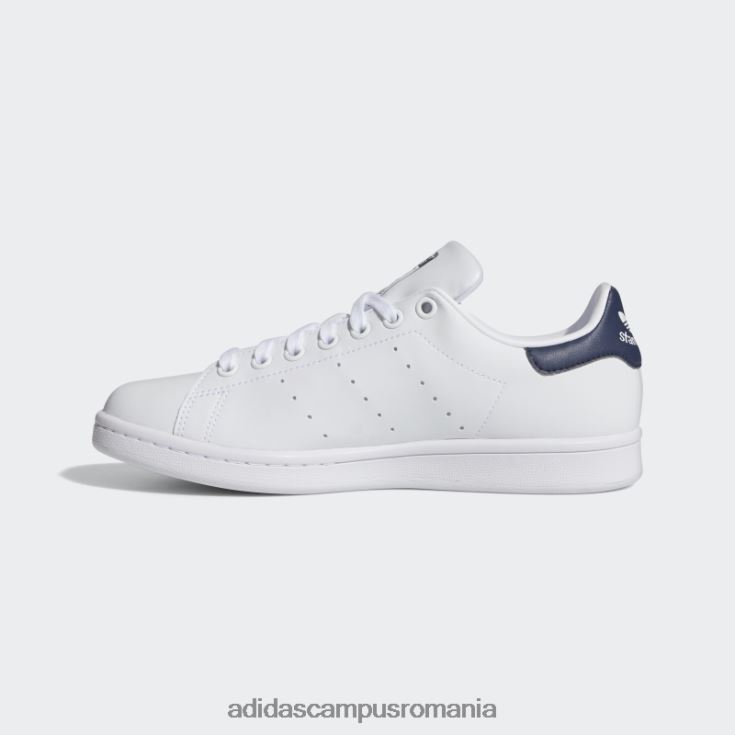 adidas campus romania pantofi stan smith fierbinți bleumarin femei alb/marinier J266N28648
