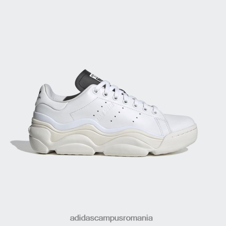 adidas campus romania pantofi stan smith millencon albi femei alb negru J266N28390