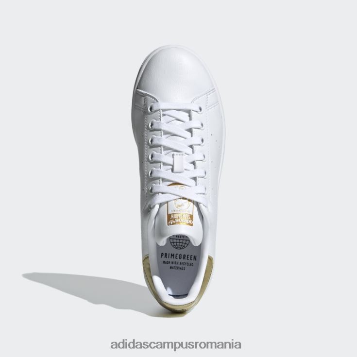 adidas campus romania pantofi stan smith moda metalica aurie femei alb/auriu metalic J266N21939