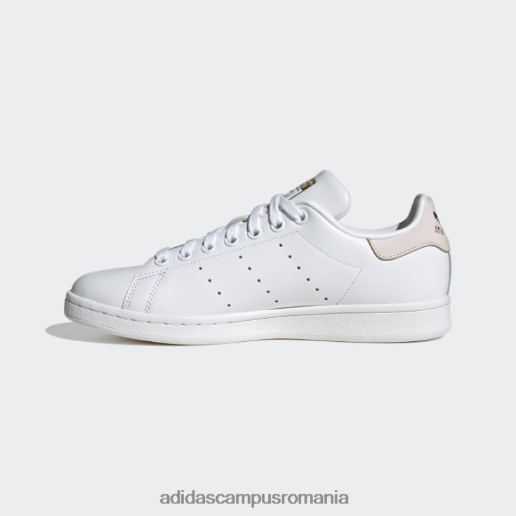 adidas campus romania pantofi stan smith roz fierbinți femei alb/roz/auriu metalic J266N215899