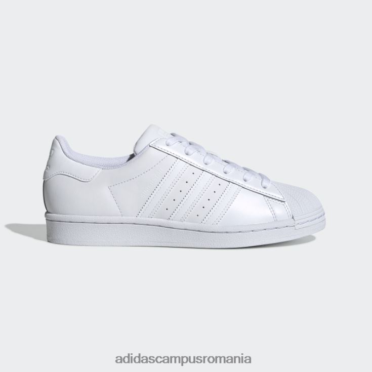 adidas campus romania pantofi superstar albi eleganti femei alb J266N22098