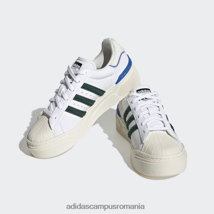 adidas campus romania pantofi superstar albi excelenti 2b femei alb/verde închis/regal J266N28380