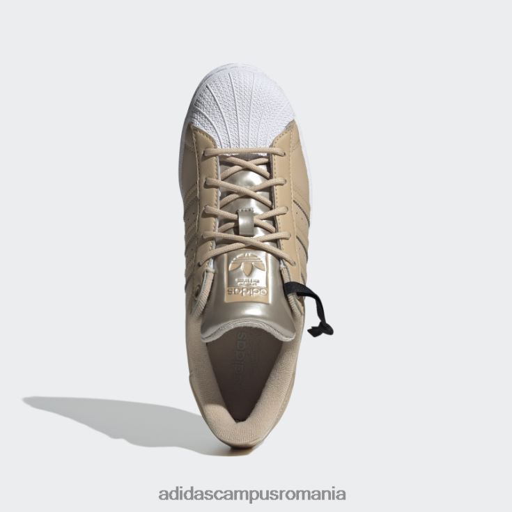 adidas campus romania pantofi superstar bej femei bej/alb J266N28782