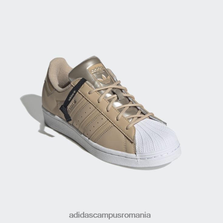 adidas campus romania pantofi superstar bej femei bej/alb J266N28782