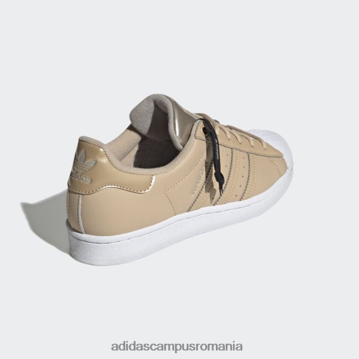 adidas campus romania pantofi superstar bej femei bej/alb J266N28782