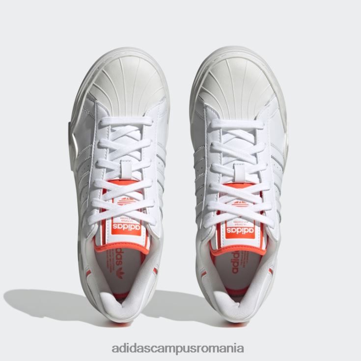 adidas campus romania pantofi superstar excelent 2b alb femei alb roșu J266N215986