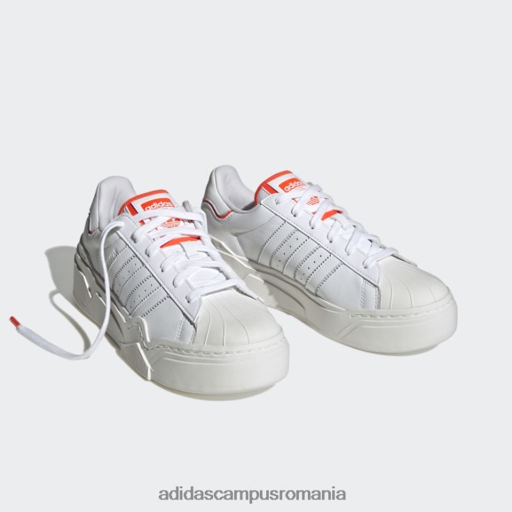 adidas campus romania pantofi superstar excelent 2b alb femei alb roșu J266N215986