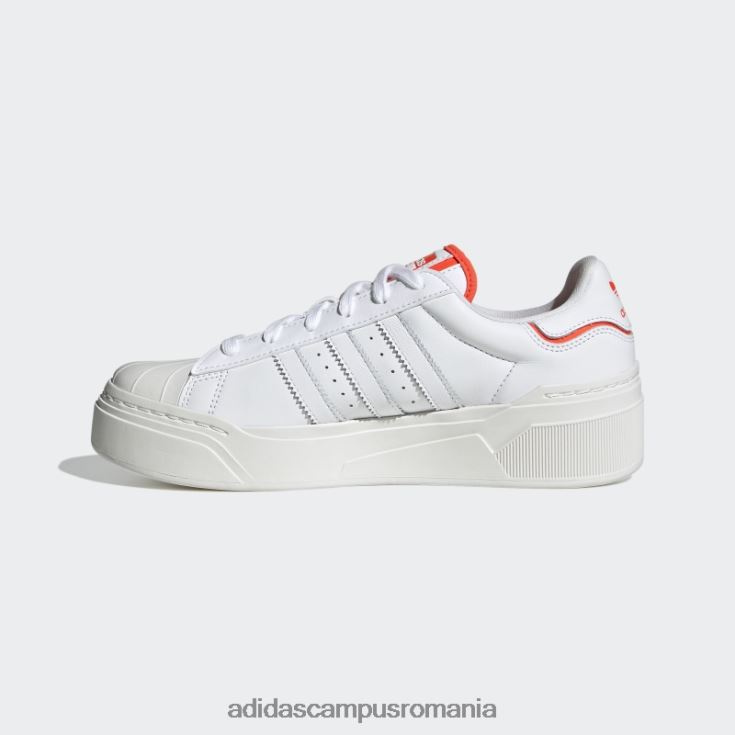 adidas campus romania pantofi superstar excelent 2b alb femei alb roșu J266N215986