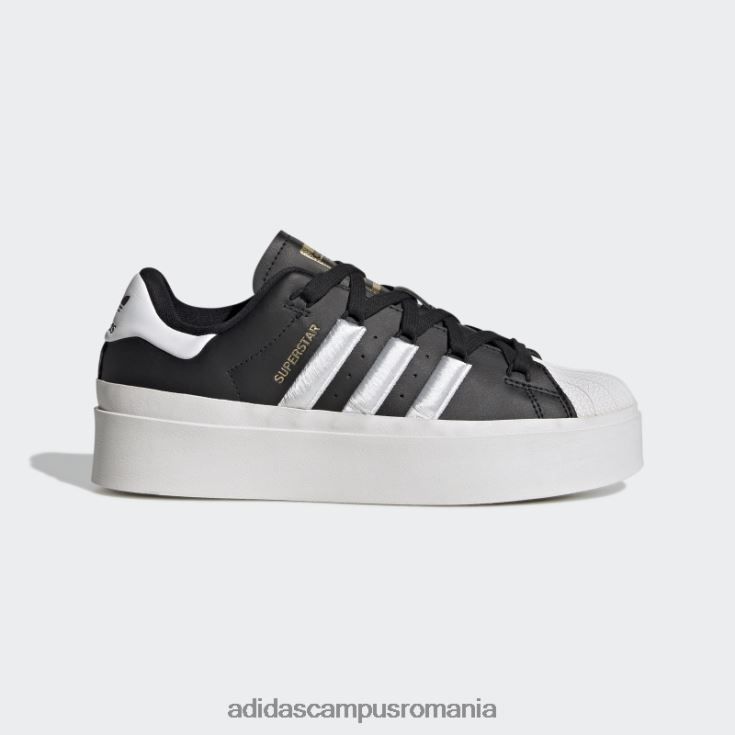 adidas campus romania pantofi superstar excelenti negri femei negru/alb/auriu metalic J266N28324