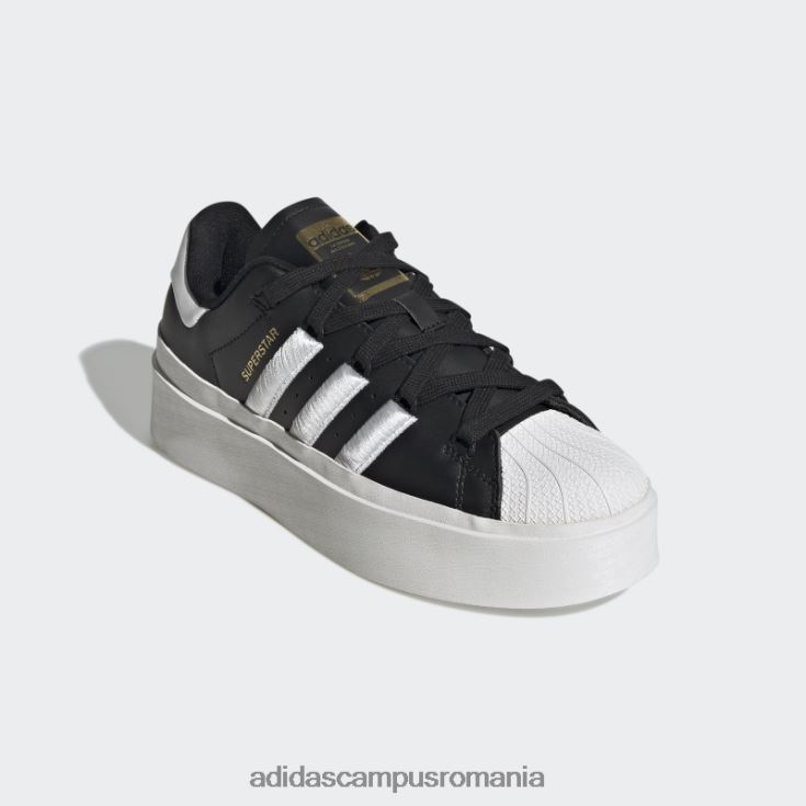 adidas campus romania pantofi superstar excelenti negri femei negru/alb/auriu metalic J266N28324