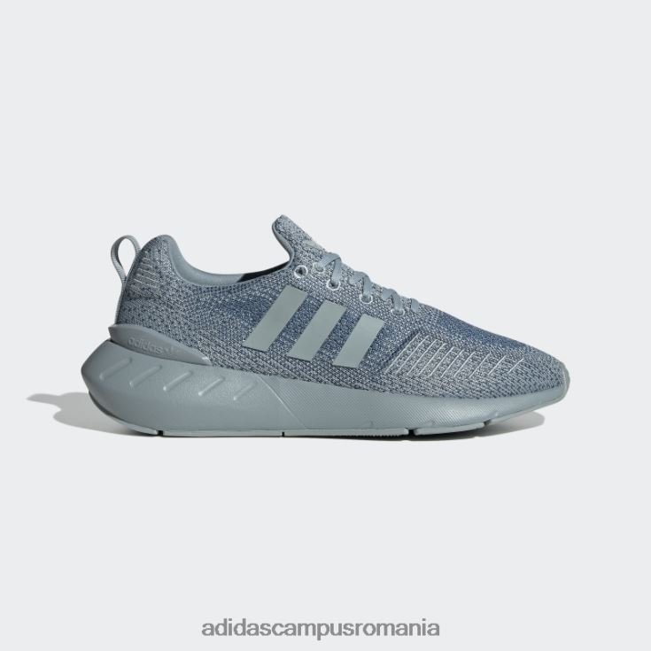 adidas campus romania pantofi swift run 22 alterați albastru femei gri/albastru alterat/alb J266N28397