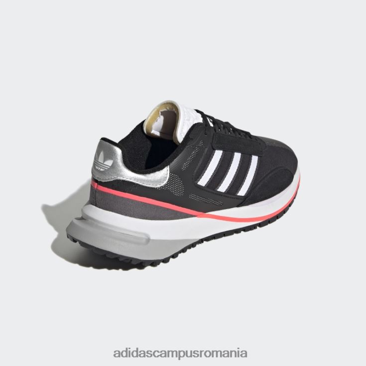 adidas campus romania pantofi valerance negri femei negru/alb/rosu intermitent J266N216303