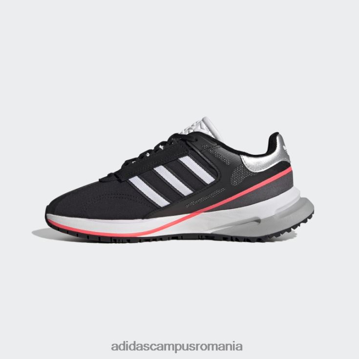 adidas campus romania pantofi valerance negri femei negru/alb/rosu intermitent J266N216303