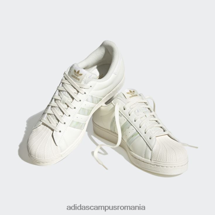 adidas campus romania pantofi vegani superstar albi femei nuanță albă/nisip J266N216003