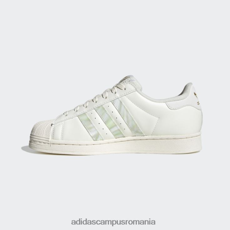 adidas campus romania pantofi vegani superstar albi femei nuanță albă/nisip J266N216003
