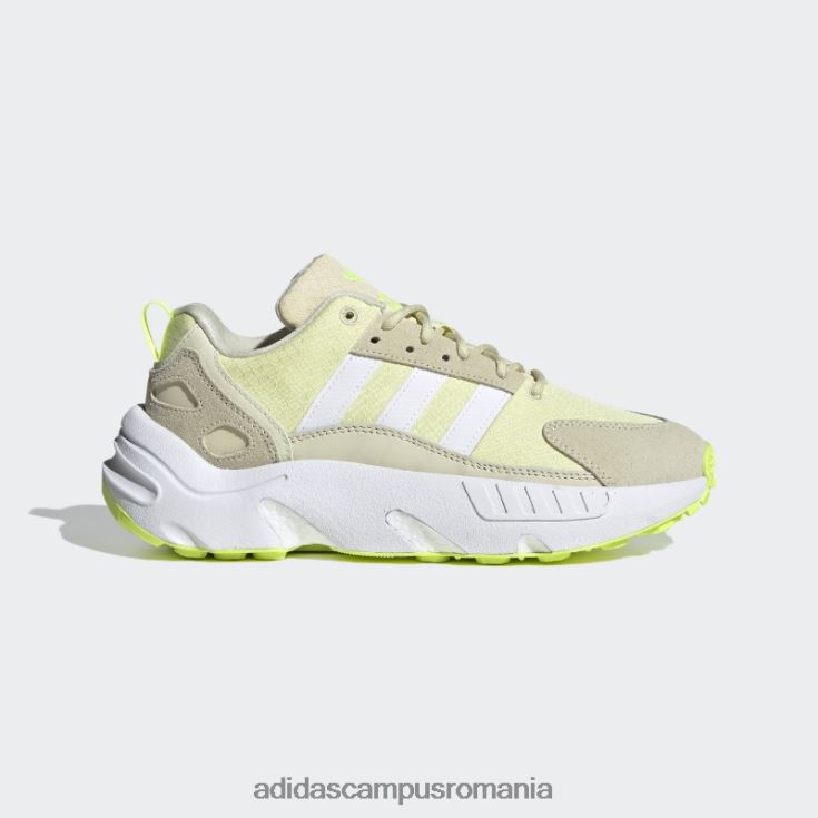 adidas campus romania pantofi zx 22 boost nisip adidas femei nuanță nisip/alb/galben J266N216290