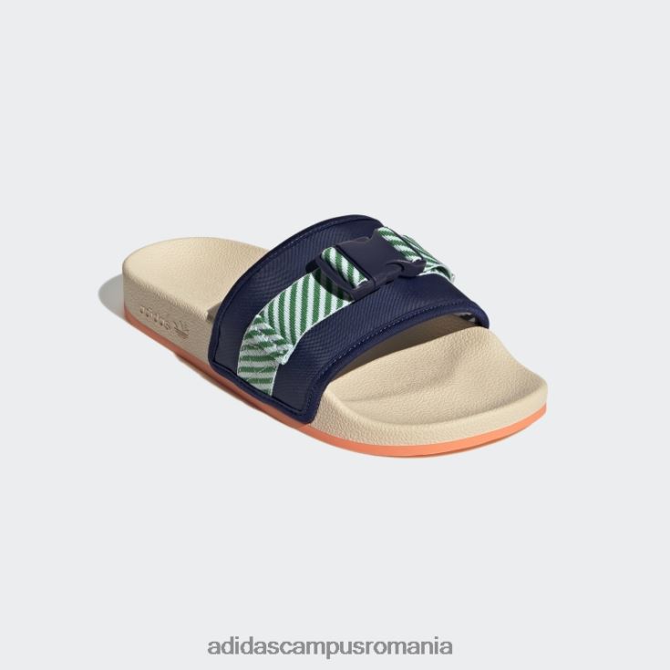 adidas campus romania pouchylette slides night sky femei cer de noapte/portocaliu/roz J266N216309