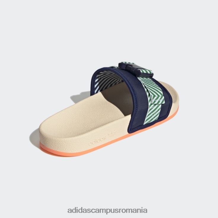 adidas campus romania pouchylette slides night sky femei cer de noapte/portocaliu/roz J266N216309