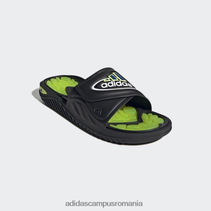 adidas campus romania reptossage aluneca galben femei negru/galben/alb J266N216324
