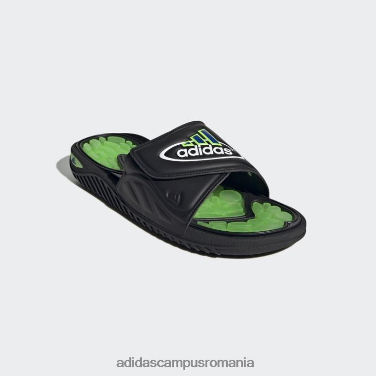 adidas campus romania reptossage slides negru femei negru/verde/alb J266N216321