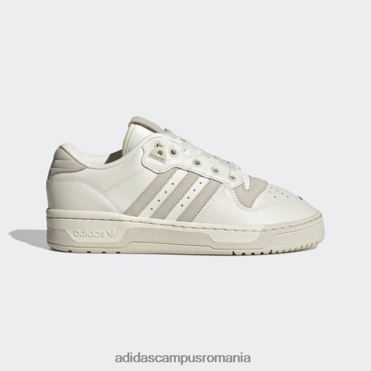 adidas campus romania rivalitate de moda pantofi joase aluminiu femei alb/aluminiu J266N22007