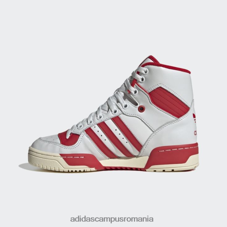 adidas campus romania rivalitate hi pantofi stacojiu femei alb/stacojiu J266N28555