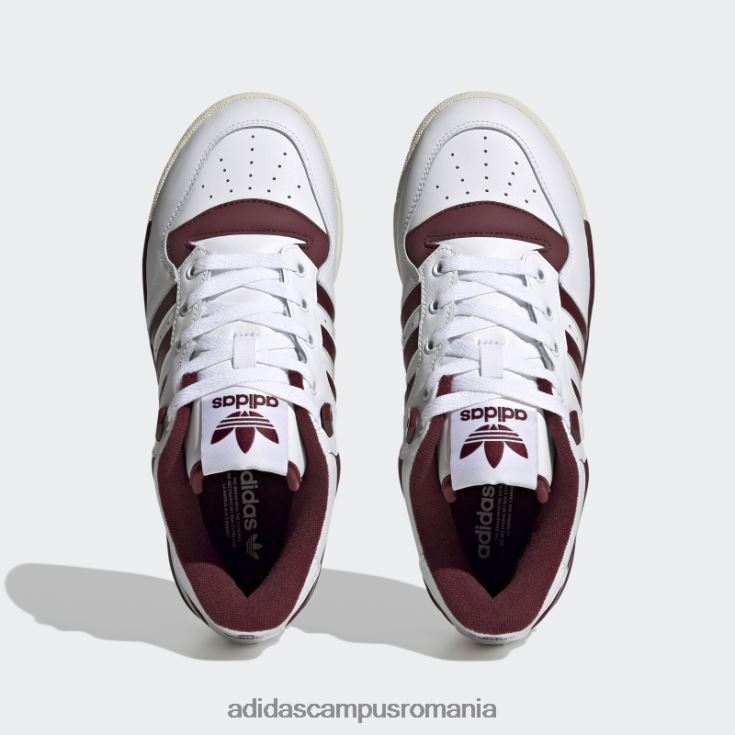 adidas campus romania rivalitate low 86 pantofi roșii femei alb roșu J266N216106