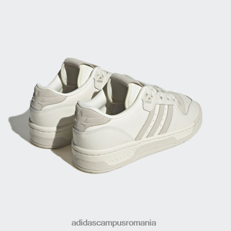 adidas campus romania rivalitate pantofi joase moda aluminiu femei alb/aluminiu J266N28576