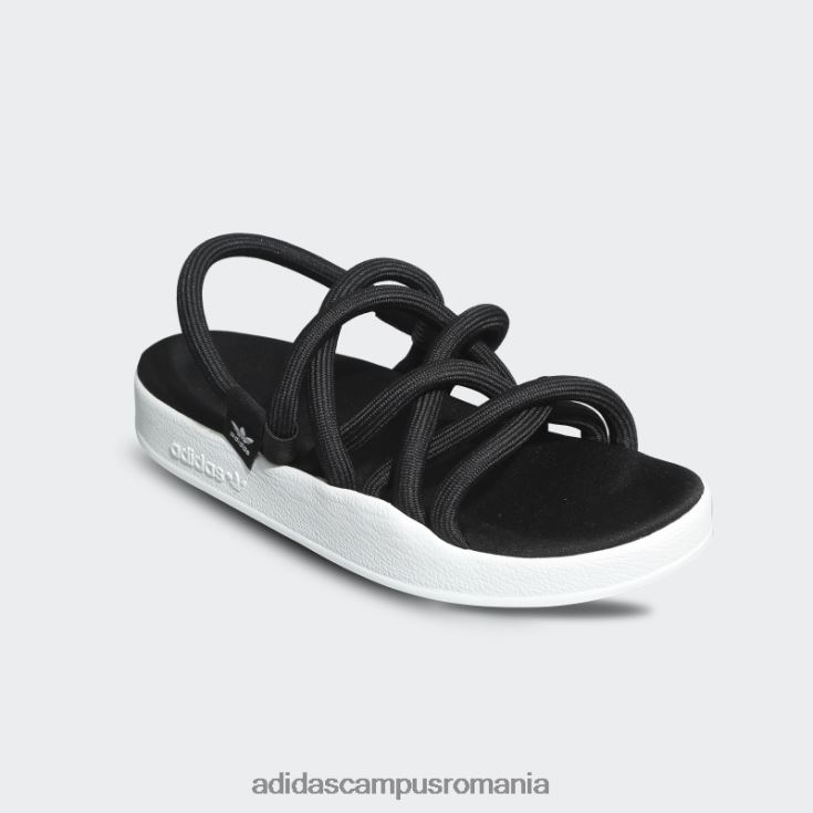 adidas campus romania sandale adilette noda negre femei alb negru J266N28369