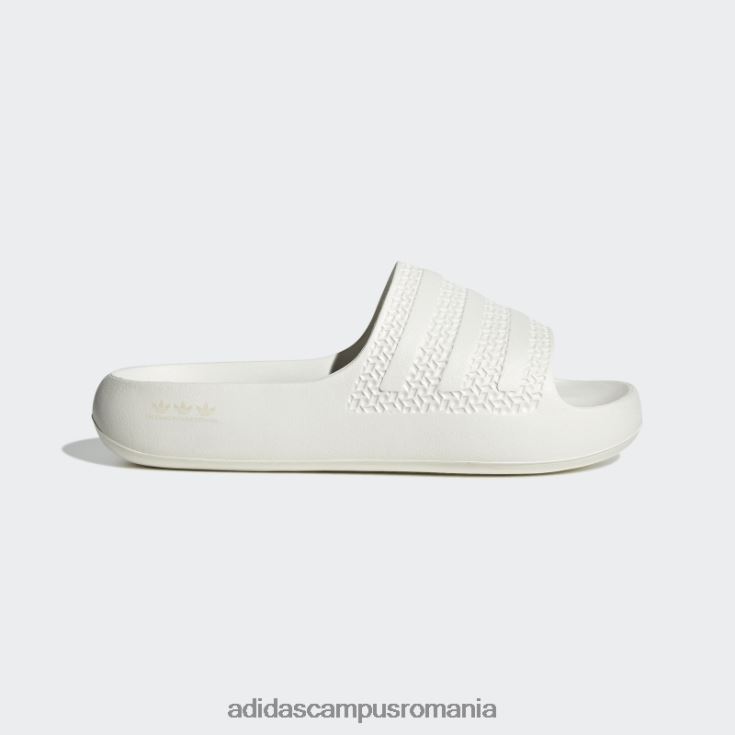 adidas campus romania tobogane albe adilette ayoon femei alb J266N28309