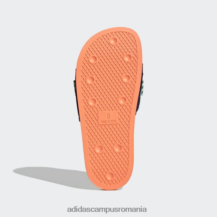 adidas campus romania tobogane de pouchylette cer de noapte femei cer de noapte/portocaliu/roz J266N23095