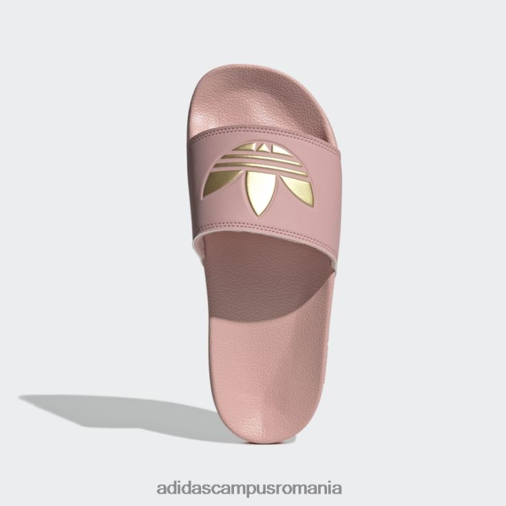 adidas campus romania tobogane mov adilette lite femei mov/aur mat J266N28357