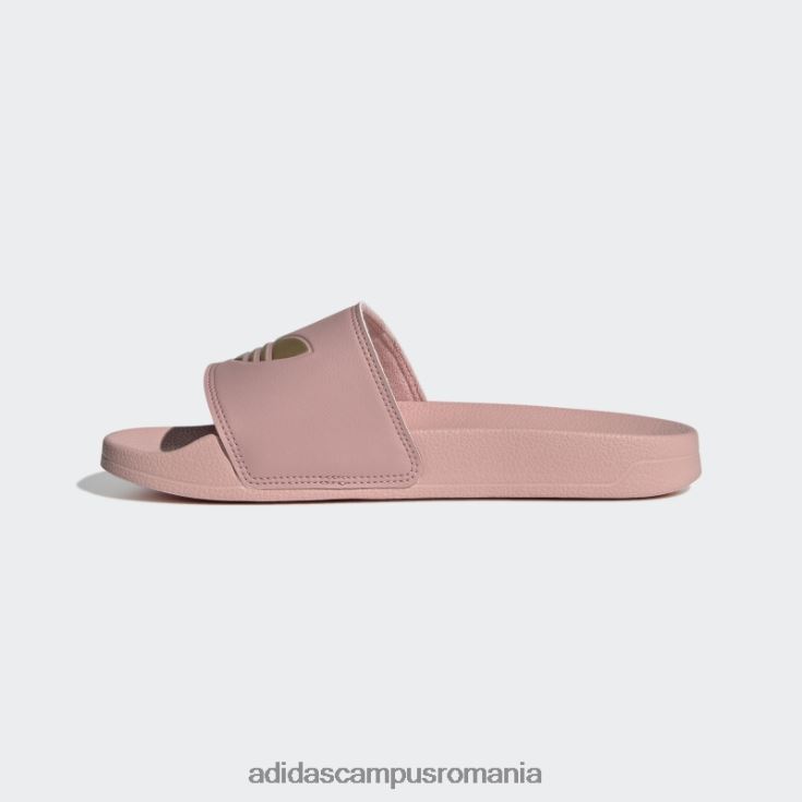 adidas campus romania tobogane mov adilette lite femei mov/aur mat J266N28357
