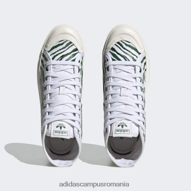 adidas campus romania white nizza excelent mid shoes femei alb/verde închis J266N28440