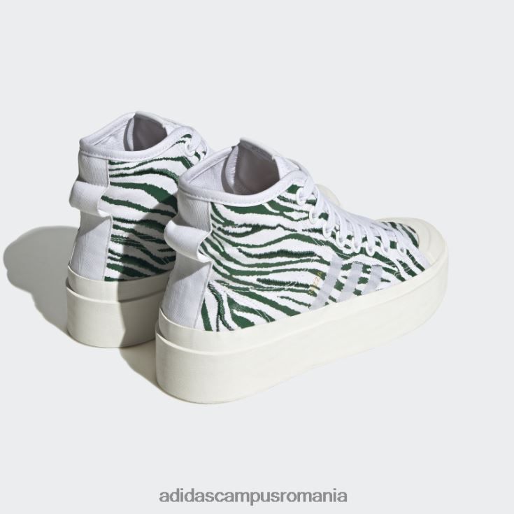 adidas campus romania white nizza excelent mid shoes femei alb/verde închis J266N28440