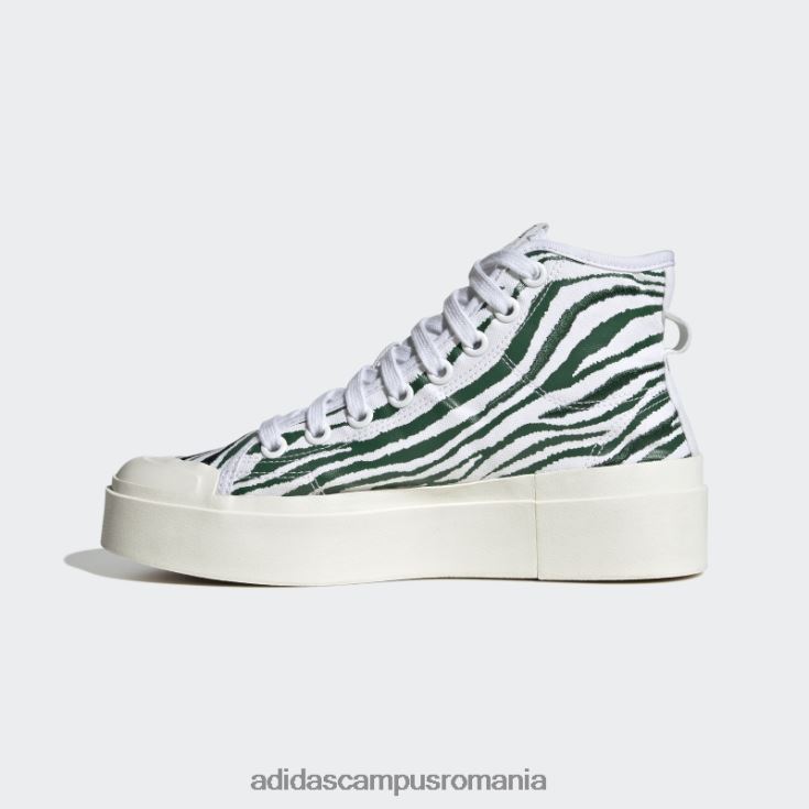 adidas campus romania white nizza excelent mid shoes femei alb/verde închis J266N28440