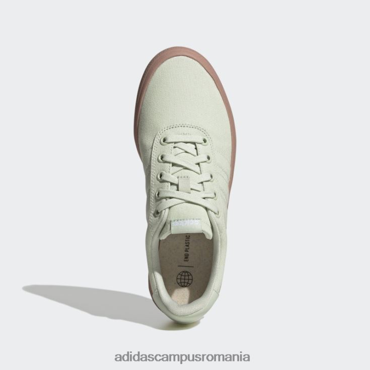 adidas campus romania Vulc raid3r pantofi skateboard verzi adidas femei gumă verde/roz J266N222110