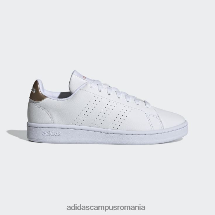 adidas campus romania avantaj pantofi cupru metalic femei alb/cupru metalic J266N221969