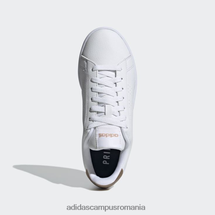 adidas campus romania avantaj pantofi cupru metalic femei alb/cupru metalic J266N221969