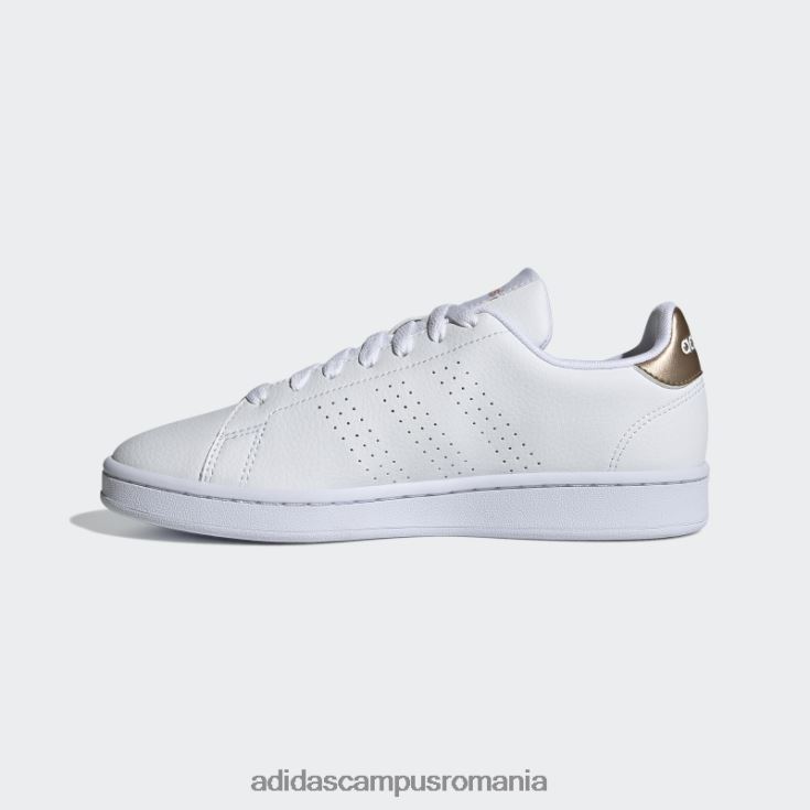 adidas campus romania avantaj pantofi cupru metalic femei alb/cupru metalic J266N221969