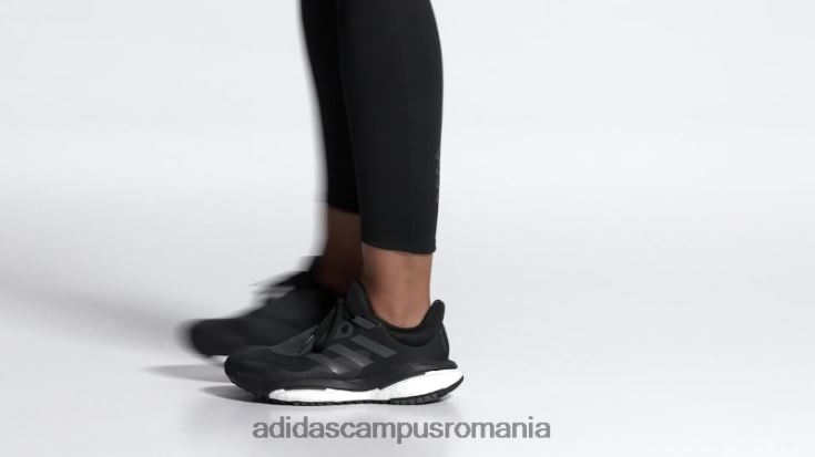 adidas campus romania carbon solar glide 5 gore-tex pantofi de alergare moda femei negru/gri/carbon J266N222099