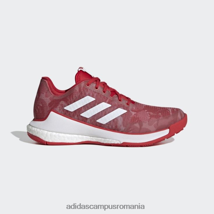 adidas campus romania crazyflight pantofi roșii adidas femei rosu alb J266N222362