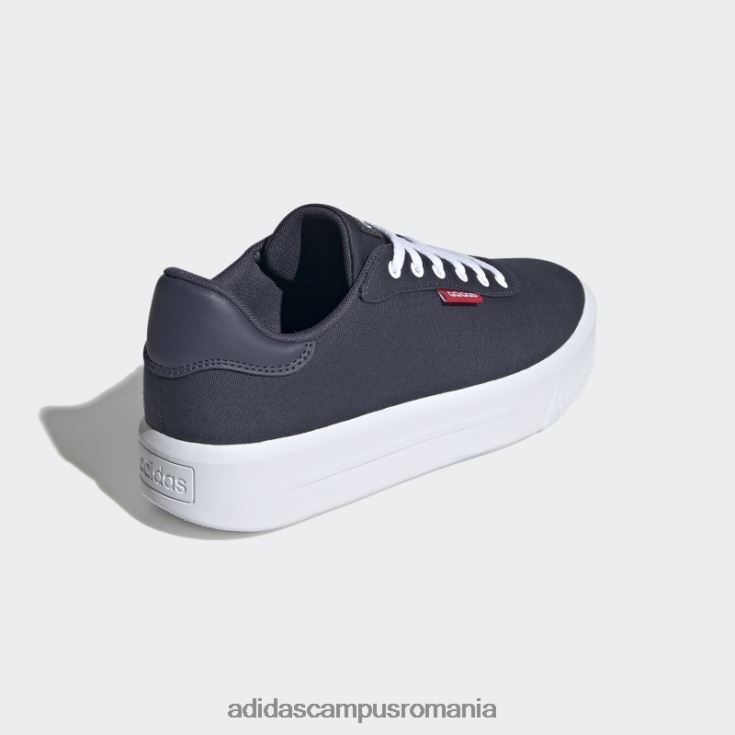 adidas campus romania curte platformă cln pantofi bleumarin femei bleumarin/alb/rosu J266N221997