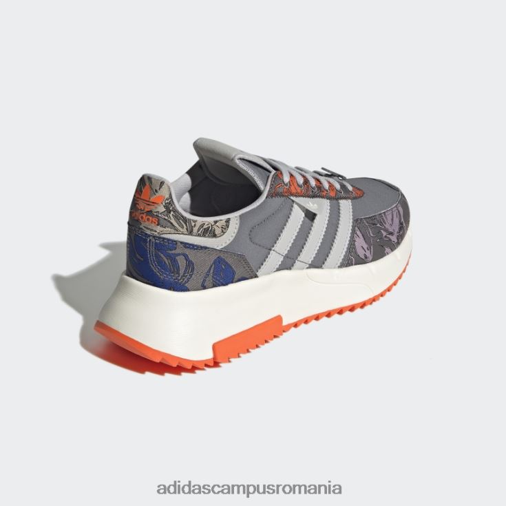 adidas campus romania elegant retropy alb f2 femei gri/alb J266N222093